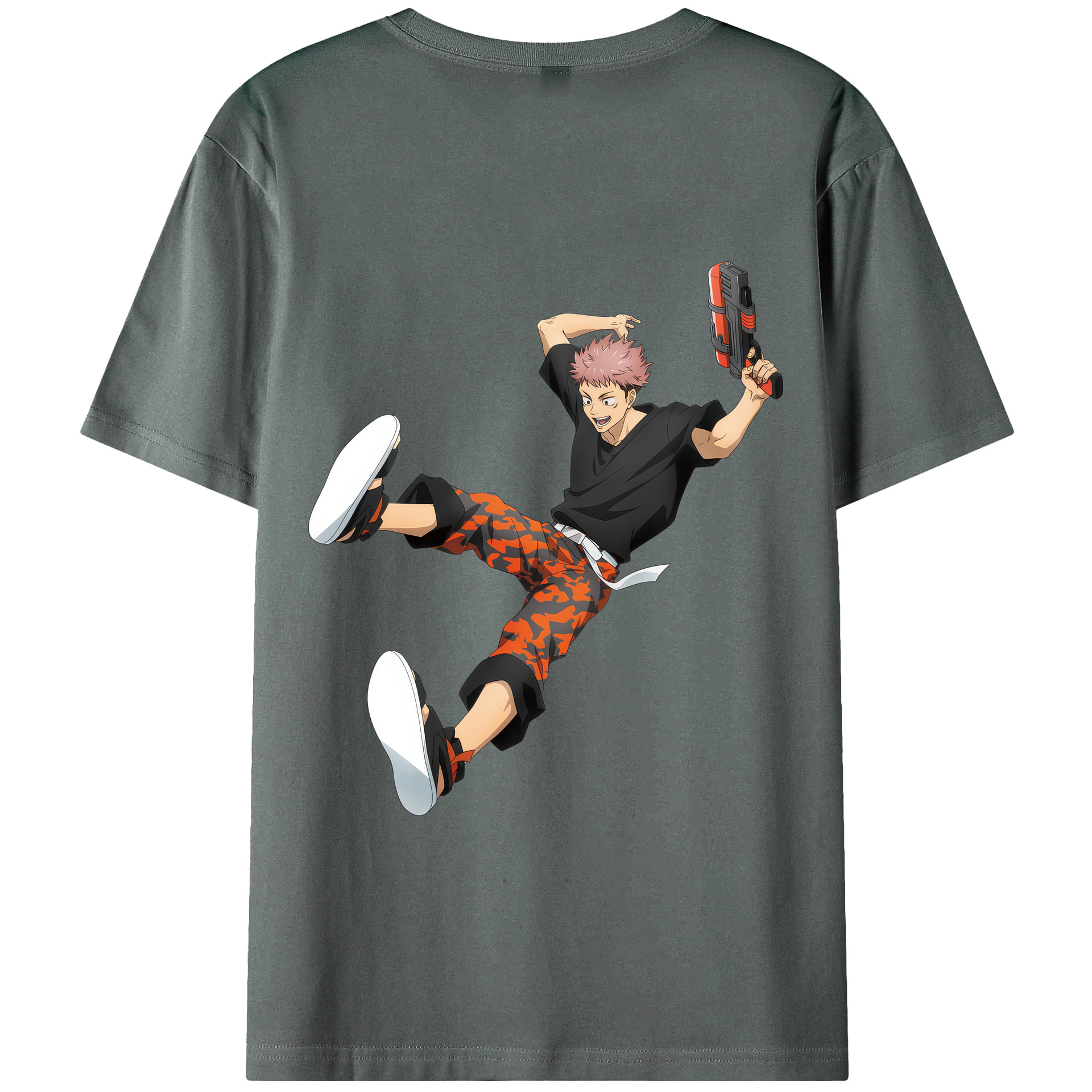 （画像用） 呪術廻戦 Jujutsu Kaisen 綿100％半袖Tシャツ（背面プリント）